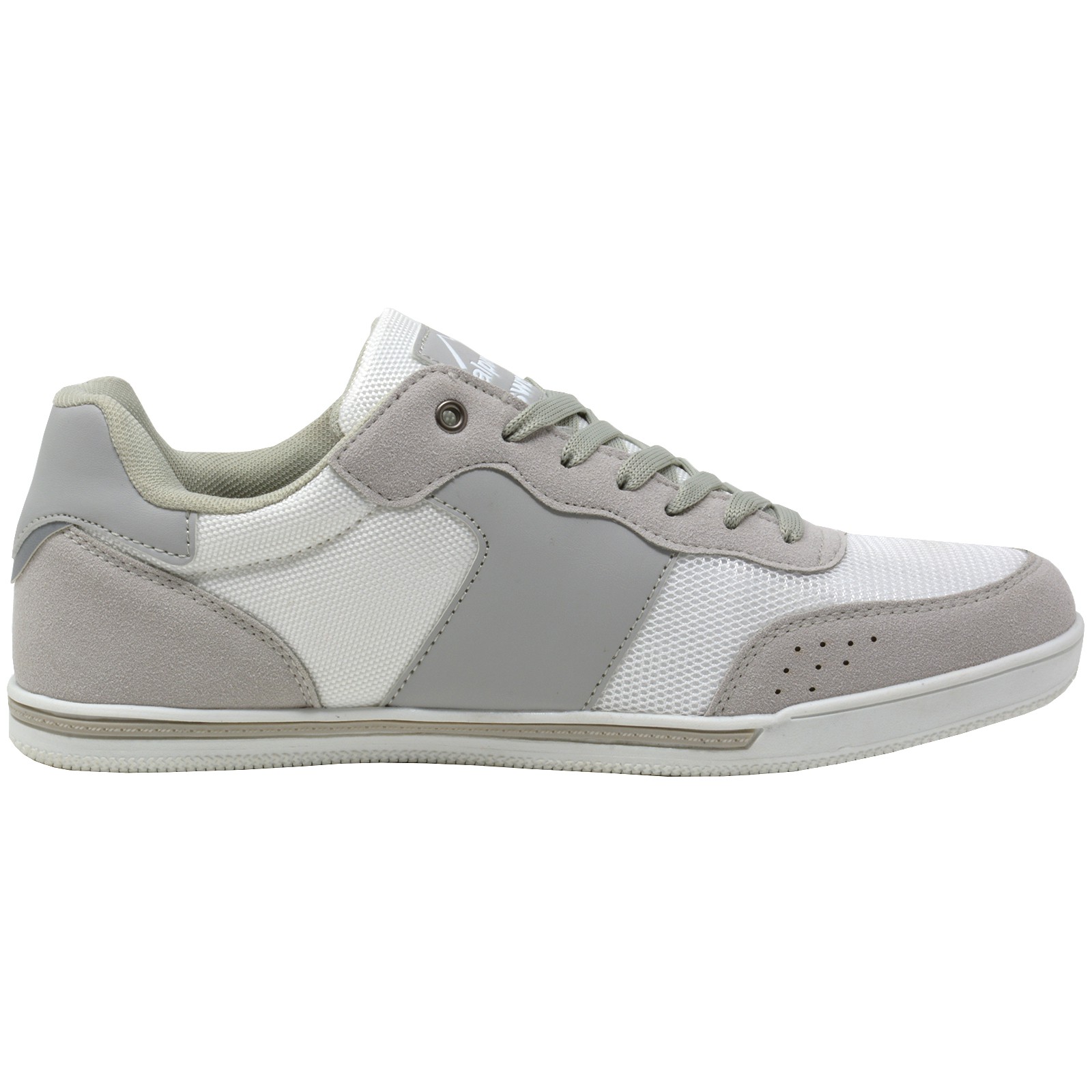 Alpine Swiss Liam Mens Fashion Sneakers Suede Trim Low Top Lace Up